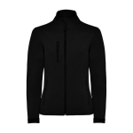 Casaco softshell com elastano para mulher 300 g/m2 Roly Direct Nebraska cor preto segunda vista
