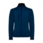 Casaco softshell com elastano para mulher 300 g/m2 Roly Direct Nebraska cor azul-marinho segunda vista