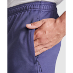 Casaco desportivo de poliéster com fecho frontal 240 g/m2 Roly Direct Leros cor verde vista detalhe 3