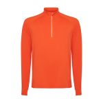 Camisola técnica de poliéster reciclado 200 g/m2 Roly Direct Estambul cor cor-de-laranja escuro segunda vista