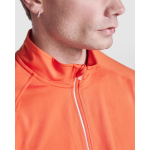 Camisola técnica de poliéster reciclado 200 g/m2 Roly Direct Estambul cor cor-de-laranja escuro vista detalhe 1