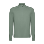 Camisola técnica de poliéster reciclado 200 g/m2 Roly Direct Estambul cor verde oliva segunda vista