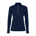 Camisola técnica ecológica para mulher 200 g/m2 Roly Direct Estambul cor azul-marinho segunda vista