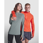 Camisola técnica ecológica para mulher 200 g/m2 Roly Direct Estambul cor verde oliva quinta vista de uso