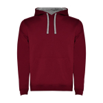 Camisola de algodão e poliéster 280 g/m2 Roly Direct Urban cor bordeaux segunda vista