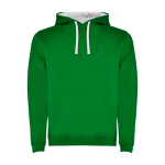 Camisola de algodão e poliéster 280 g/m2 Roly Direct Urban cor verde segunda vista