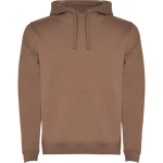Camisola de algodão e poliéster 280 g/m2 Roly Direct Urban cor castanho escuro primeira vista de uso