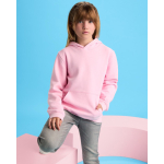 Camisola de algodão e poliéster 280 g/m2 Roly Direct Urban cor cor-de-rosa claro segunda vista de uso