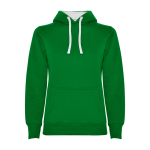 Camisola de algodão e poliéster slim fit para mulher 280 g/m2 Roly Direct Urban cor verde segunda vista