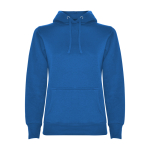 Camisola de algodão e poliéster slim fit para mulher 280 g/m2 Roly Direct Urban cor azul real segunda vista