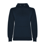 Camisola de algodão e poliéster slim fit para mulher 280 g/m2 Roly Direct Urban cor azul-marinho segunda vista