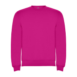 Jersey de algodão e poliéster com punho canelado 280 g/m2 Roly Direct Clasica cor cor-de-rosa segunda vista