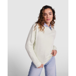 Jersey de algodão e poliéster com punho canelado 280 g/m2 Roly Direct Clasica cor turquesa primeira vista de uso
