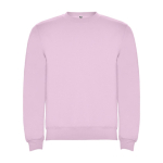 Jersey de algodão e poliéster com punho canelado 280 g/m2 Roly Direct Clasica cor cor-de-rosa claro segunda vista