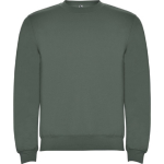 Jersey algodão/poliéster, punho canelado 280 g/m2 Roly Direct Clasica cor verde oliva primeira vista de uso