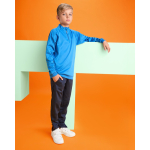 Camisola de poliéster com fecho central 200 g/m2 Roly Direct Epiro cor azul real segunda vista de uso