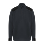 Jersey de trabalho de algodão e poliéster 280 g/m2 Roly Maverick cor preto segunda vista