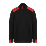 Jersey de trabalho de algodão e poliéster 280 g/m2 Roly Maverick cor vermelho segunda vista
