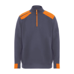 Jersey de trabalho de algodão e poliéster 280 g/m2 Roly Maverick cor cor-de-laranja segunda vista