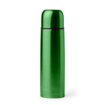 Termos de aço inoxidável com acabamento brilhante 500 ml cor verde segunda vista