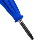 Guarda-chuva XL, varetas de fibra de vidro e abertura automática Ø130 cor azul real vista detalhe 2