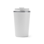 Copo térmico de aço inoxidável com tampa de rosca antifugas 450 ml segunda vista