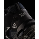 Bota de trabalho estilo desportivo com biqueira de fibra de vidro Roly cor azul-marinho vista detalhe 2