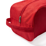 Porta-calçado de poliéster com asa prática cor vermelho vista detalhe 1