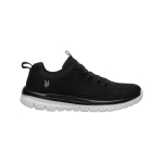 Sapatos desportivos leves confortáveis com sola de borracha flexível Roly Direct cor preto segunda vista