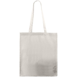 Saco de algodão canvas reciclado com asas compridas 240 g/m2 cor natural primeira vista