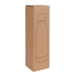Garrafa com acabamento branco para sublimação 750 ml City Sublim cor branco sexta vista