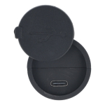 Lanterna recarregável de luz LED com vários modos e função zoom cor preto sétima vista