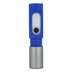 Lanterna recarregável de luz LED com vários modos e função zoom cor azul terceira vista