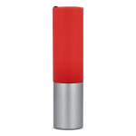 Lanterna recarregável de luz LED com vários modos e função zoom cor vermelho sexta vista