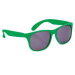 Óculos de sol em várias cores mate com lentes pretas translúcidas