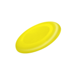 Clássico frisbee de plástico para o ar livre em várias cores cor amarelo primeira vista