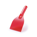 Raspador de gelo simples em várias cores com pá ampla cor vermelho primeira vista