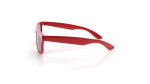 Óculos de sol para crianças em várias cores com lentes pretas cor vermelho quinta vista