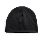 Gorro desportivo para o inverno de poliéster e lã 280 g/m2 cor preto primeira vista
