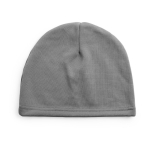 Gorro desportivo para o inverno de poliéster e lã 280 g/m2 cor cinzento primeira vista