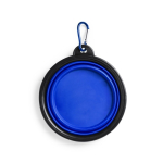 Comedouro/bebedouro dobrável para animais de estimação, 450 ml cor azul primeira vista