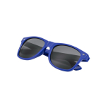 Óculos de sol de rPET com lentes pretas de proteção UV400 sexta vista