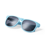 Óculos de sol feitos de cana de trigo com lentes pretas UV400 quinta vista