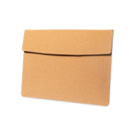 Pasta para portátil feita de cortiça com interior acolchoado 14'' cor natural segunda vista