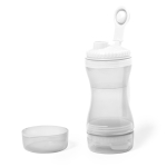 Conjunto para animais de estimação de 2 compartimentos com doseadores oitava vista