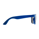 Óculos de sol estilo retro, ideais para o exterior UV400 cor azul real segunda vista com lateral
