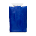 Raspador de gelo com luva de proteção e acolchoado interior cor azul segunda vista frontal