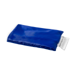 Raspador de gelo com luva de proteção e acolchoado interior cor azul
