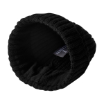 Gorro de malha canelado, elástico e flexível Elevate Life cor preto segunda vista