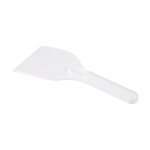 Raspador de gelo grande de plástico reciclado com pega cor branco